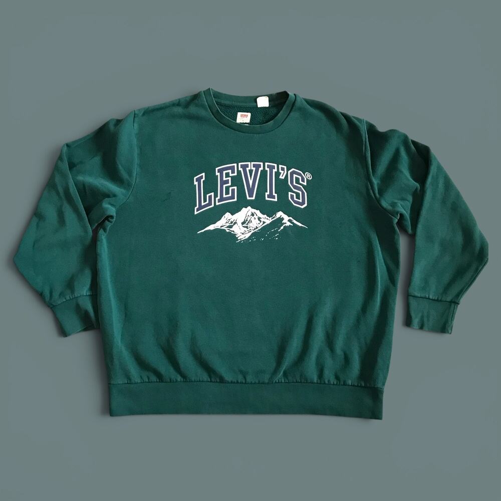Levi's XL Sweater Streetwear Grunge Skate Y2K Casual Oversized Pullover Casual
